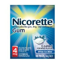 Nicorette® Stop Smoking Aid 4 mg Strength Gum (1106215_BX)