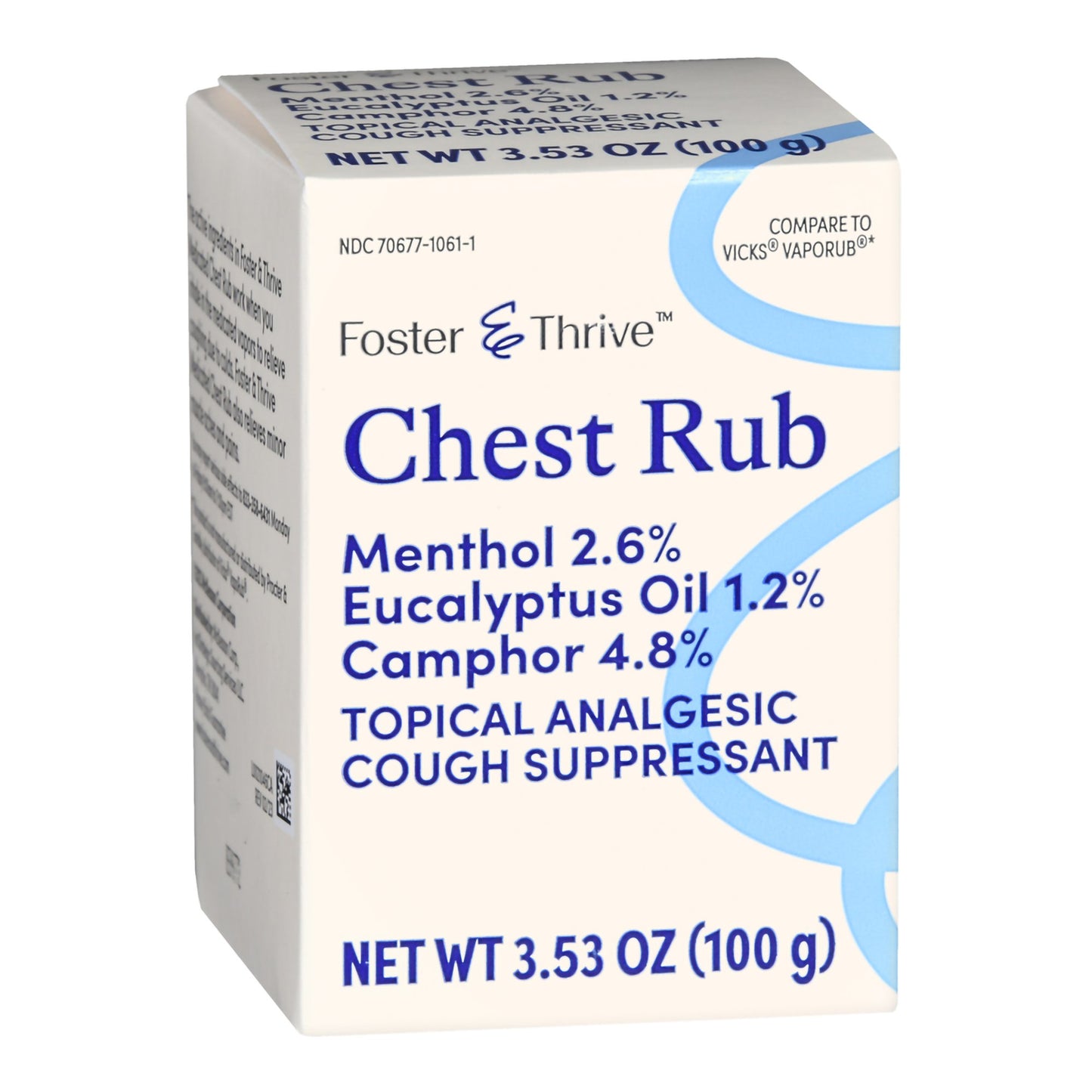 Foster & Thrive™ Chest Rub 4.8% - 1.2% - 2.6% Strength Ointment 3.5 oz. (1235084_EA)