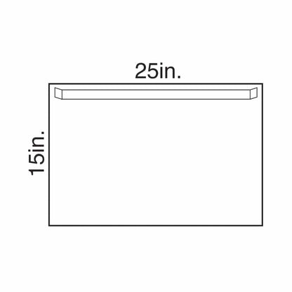 Halyard General Purpose Drape Utility Drape with Tape 25 W X 15 L Inch Sterile (141195_PK)