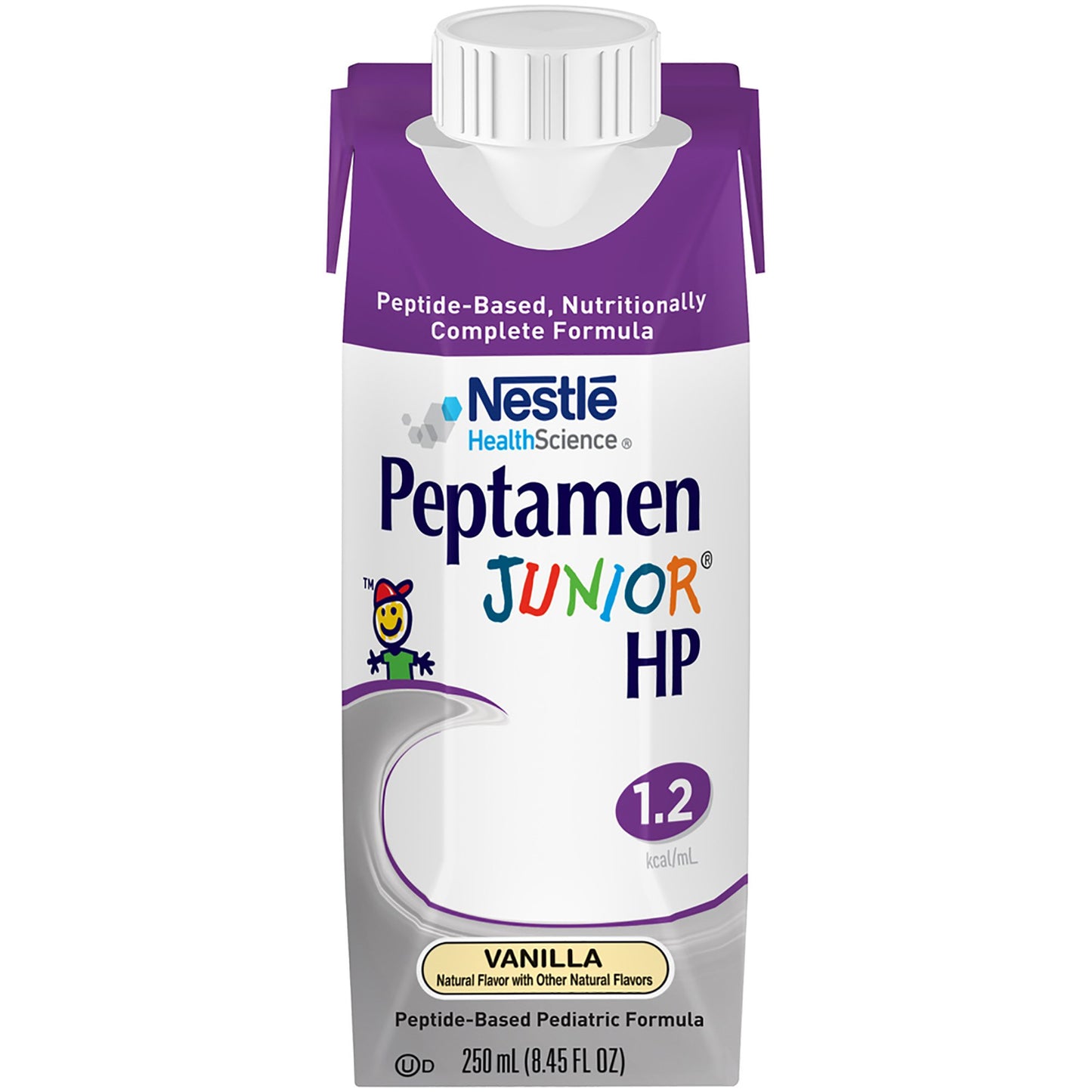 Peptamen Junior® HP Pediatric Oral Supplement Vanilla Flavor 8.45 oz. Carton Liquid Protein Impaired GI Function (1047478_EA)