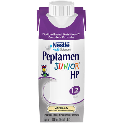 Peptamen Junior® HP Pediatric Oral Supplement Vanilla Flavor 8.45 oz. Carton Liquid Protein Impaired GI Function (1047478_EA)