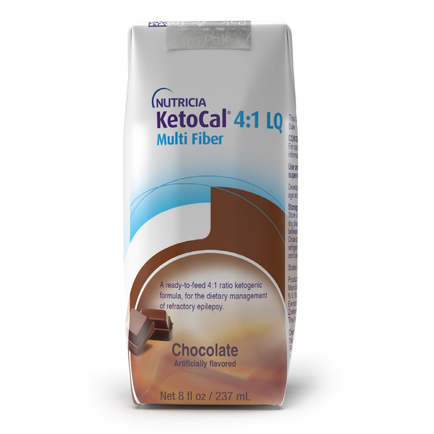 KetoCal® 4:1 LQ Oral Supplement Chocolate Flavor Liquid 8 oz. Carton (1226970_CS)