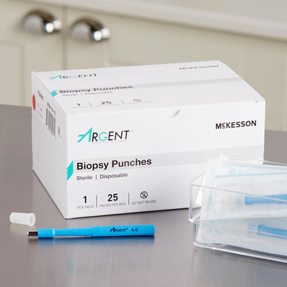 McKesson Argent™ Biopsy Punch Dermal 4 mm (1175174_CS)