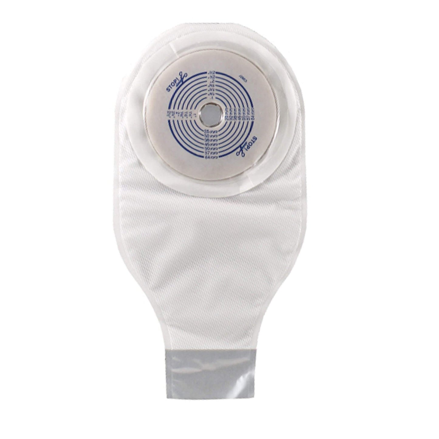 ActiveLife® Colostomy Pouch One-Piece System 12 Inch Length Flat, Trim To Fit 3/4 to 2-1/2 Inch Stoma Drainable (149320_BX)