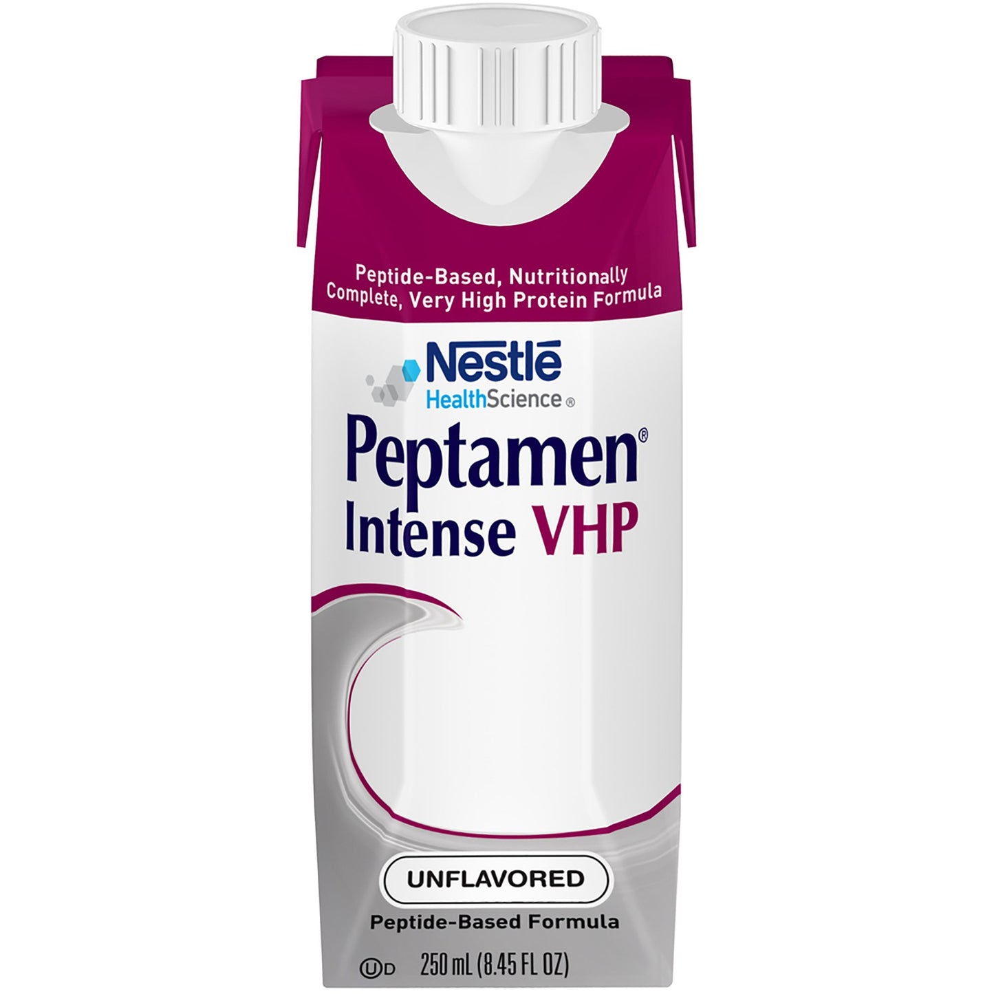 Peptamen® Intense VHP Tube Feeding Formula Unflavored Liquid 250 mL Carton (1006576_CS)