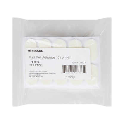 McKesson Pedi-Pad Protective Pad Size 101-A Adhesive Foot (1111068_PK)