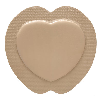 McKesson Foam Dressing 9 X 9 Inch With Border Waterproof Film Backing Silicone Gel Adhesive Sacral Sterile (1238306_CS)