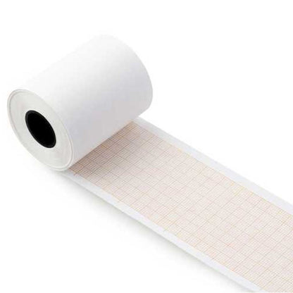 EasyTrace Recording Chart Paper Z-Fold Red Grid (1192175_PK)