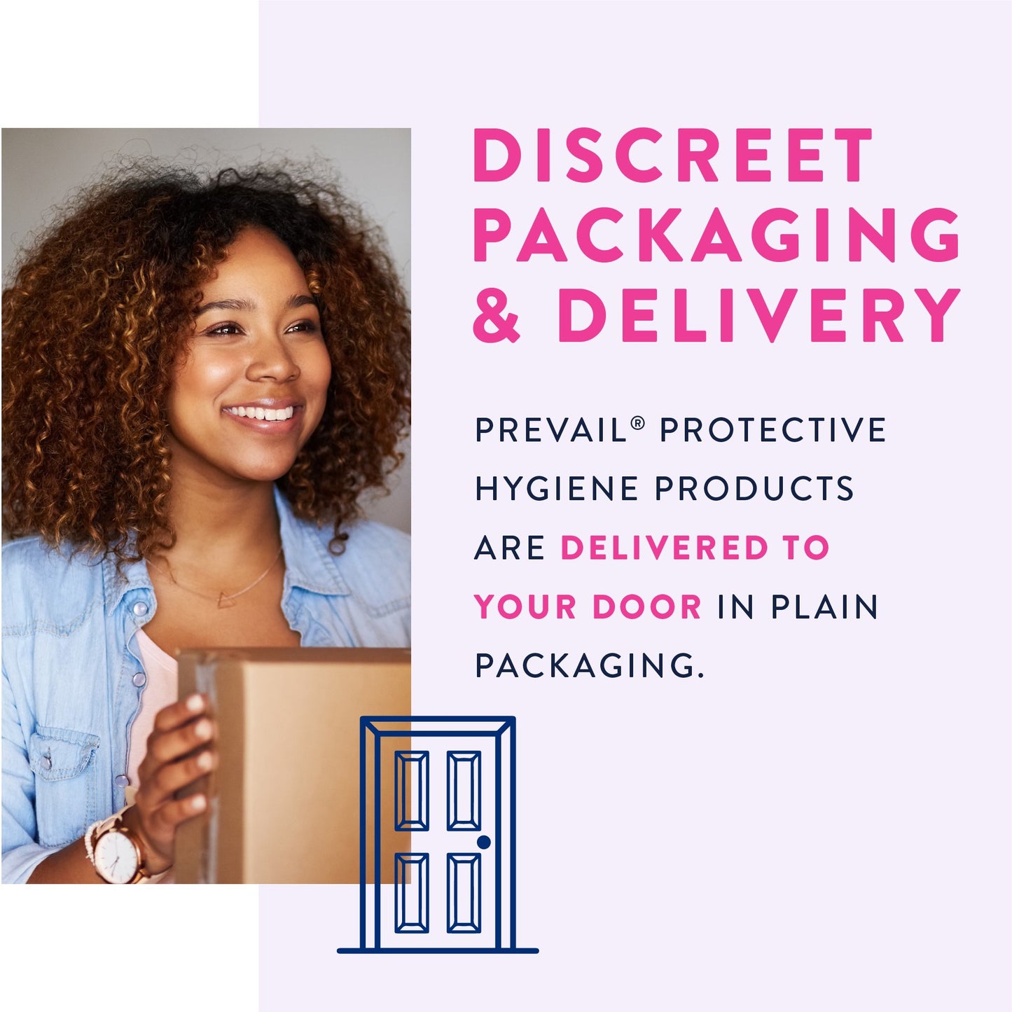 Prevail® Daily Pads Bladder Control Pad 11 Inch Length Heavy Absorbency Polymer Core One Size Fits Most (810355_CS)