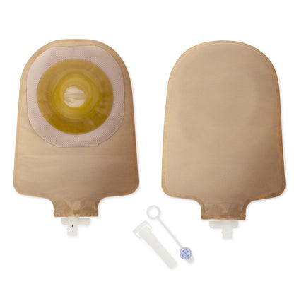 Premier™ Urostomy Pouch One-Piece System 9 Inch Length Convex, Pre-Cut 1-1/8 Inch Stoma Drainable (869209_BX)