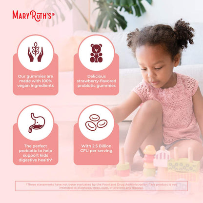 Mary Ruth's® Organic Kids Probiotic Probiotic Dietary Supplement 60 Per Bottle Gummy (1271762_EA)