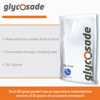 Glycosade® Oral Supplement Unflavored Powder 60 Gram Individual Packet (1137879_EA)