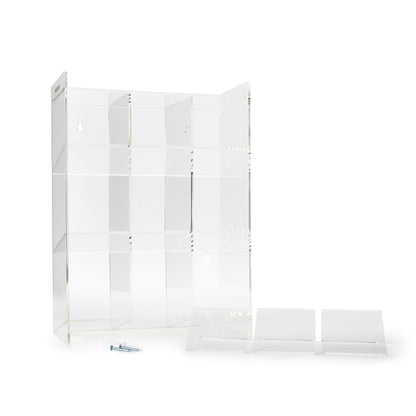 McKesson Tiered Tube Organizer 9 Place Clear 5-1/2 X 11-1/2 X 16 Inch (883766_EA)