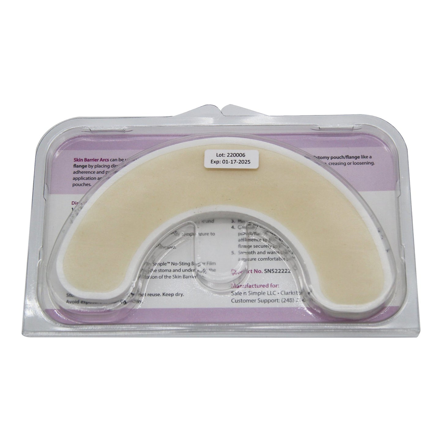 Safe-n'Simple Skin Barrier Arc Safe-n'Simple (1156288_TR)