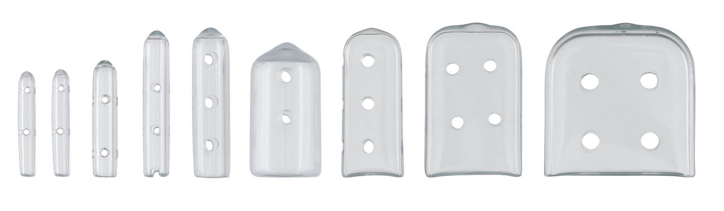 Tip-It™ Instrument Tip Guard 1/16 X 3/4 Inch, Size 1, Vented, Clear (649923_PK)