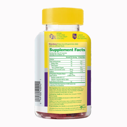 Culturelle® Prebiotic / Probiotic Dietary Supplement 52 per Bottle Gummy (1268962_BT)