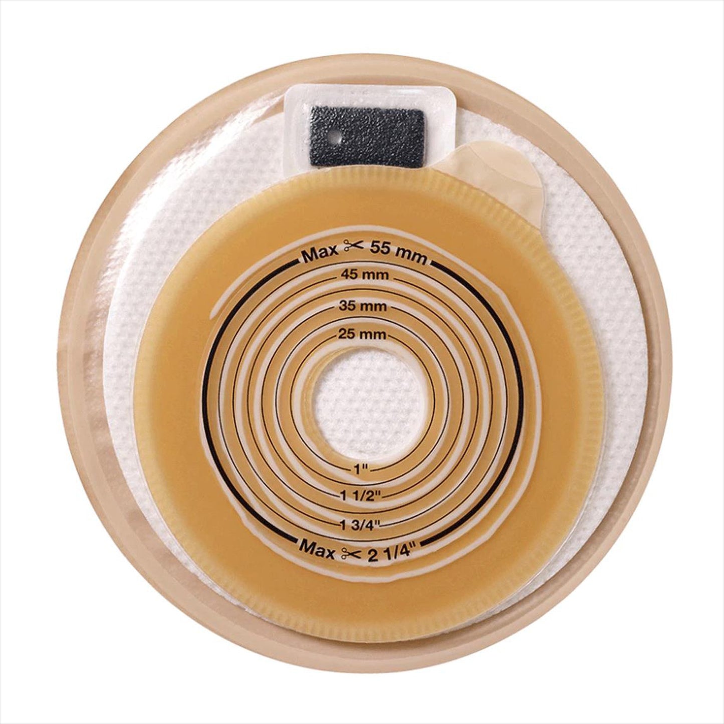 Assura® Stoma Cap 13/16-2-1/8 Inch Stoma, Opaque, One-Piece (551030_BX)