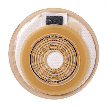 Assura® Stoma Cap 13/16-2-1/8 Inch Stoma, Opaque, One-Piece (551030_BX)