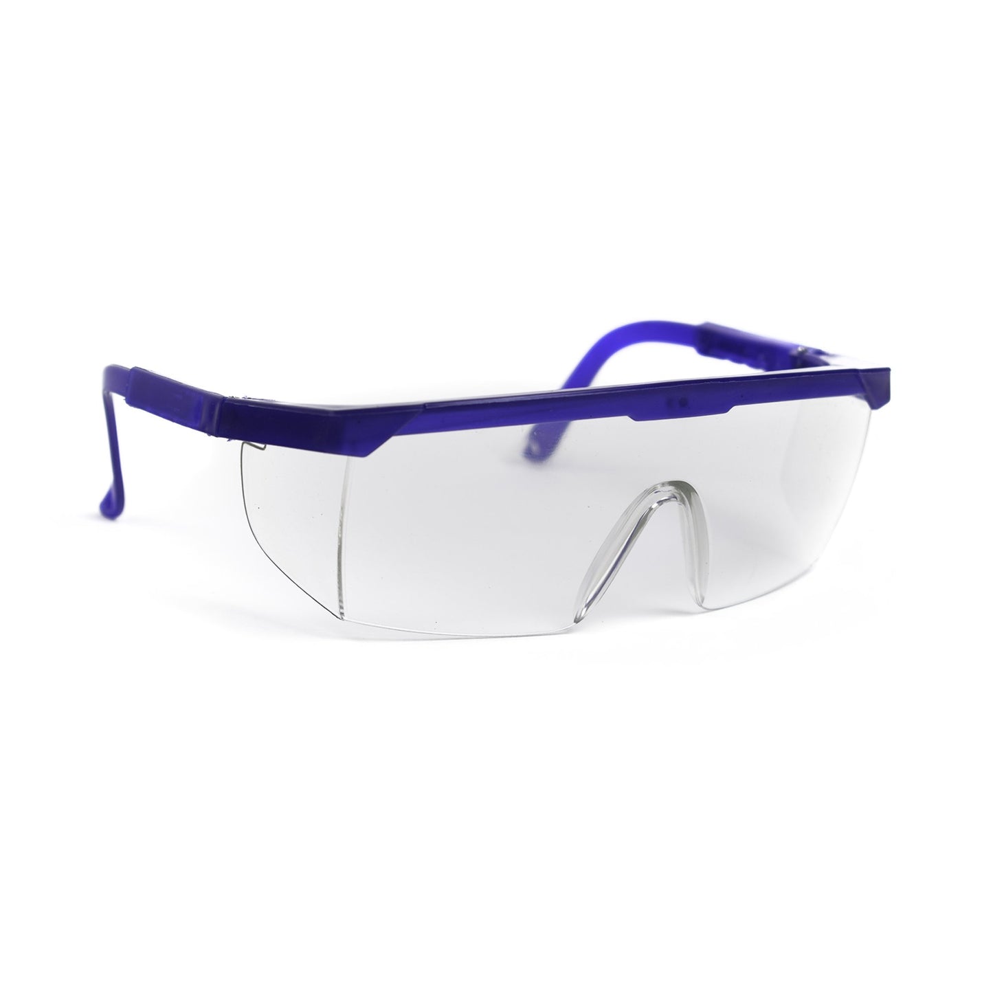 McKesson Eye Shield Side Shield Clear Tint Blue / Clear Frame Over Ear One Size Fits Most (1052254_BX)