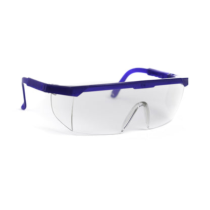 McKesson Eye Shield Side Shield Clear Tint Blue / Clear Frame Over Ear One Size Fits Most (1052254_BX)
