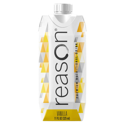 Reason™ Oral Supplement Vanilla Flavor Liquid 11 oz. Reclosable Carton (1234499_EA)