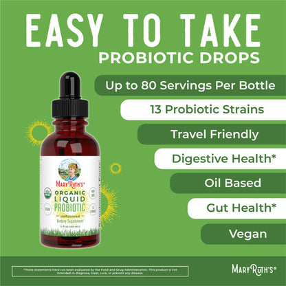 Mary Ruth's® Organic Liquid Probiotic Probiotic 2 oz. Liquid (1271769_EA)