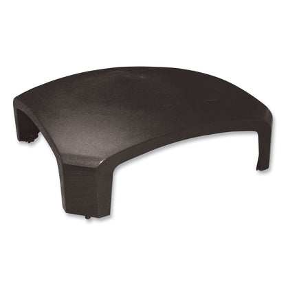 Rubbermaid® Commercial Landmark Series Replacement Part, Dome Top, 26w x 26d x 11.25h, Sable (SGSFG3975L1SBLE)