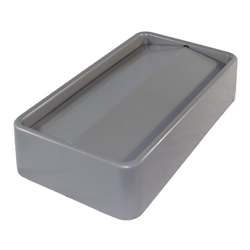 Impact® Thin Bin® 23 Gallon Swingtop Lid, 4/Case, Gray (IMP7024-3)
