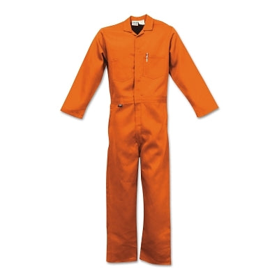 Stanco Indura® Coveralls, X-Large, Orange, Flame Retardant (703-FRI681OR-XL)