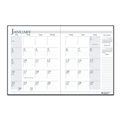 house-of-doolittle-recycled-ruled-14-month-planner-with-leatherette-cover-num-hod260602_2