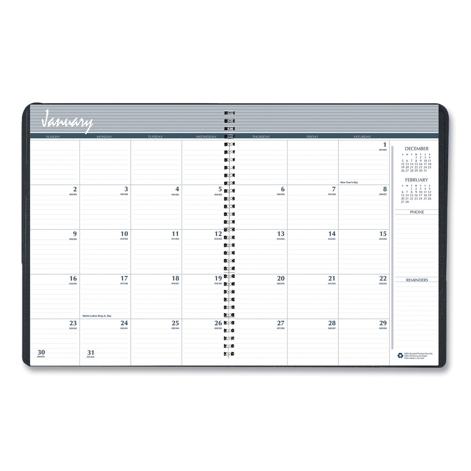 house-of-doolittle-14-month-recycled-ruled-monthly-planner-num-hod26202_2