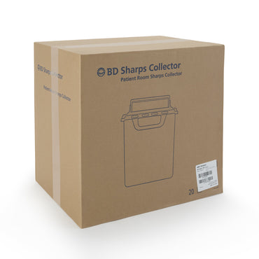 BD™ Gardian Sharps Container Red Base 11-7/10 H X 16-3/5 W X 4-1/2 D Inch Horizontal Entry 1.35 Gallon (207527_EA)