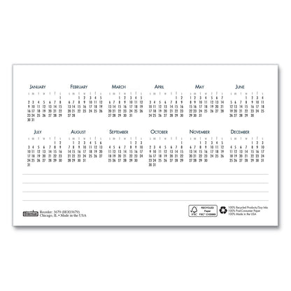 house-of-doolittle-bar-harbor-recycled-desk-tent-monthly-calendar-num-hod3679_3