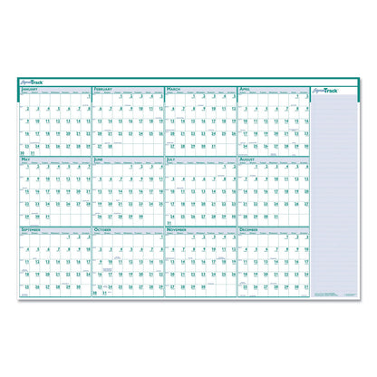 house-of-doolittle-express-track-recycled-reversible-erasable-yearly-wall-calendar-num-hod392_3