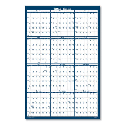 house-of-doolittle-recycled-poster-style-reversible-erasable-yearly-wall-calendar-num-hod3962_2