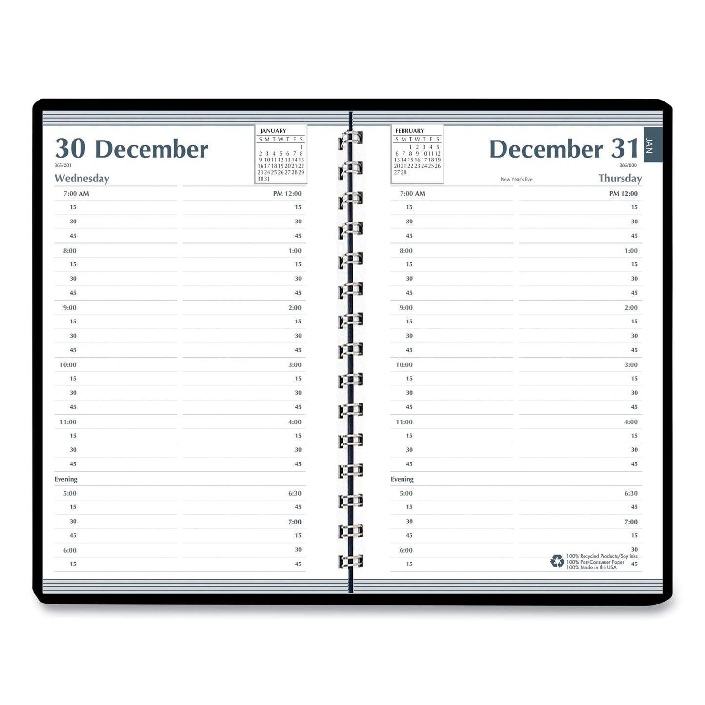 house-of-doolittle-memo-size-daily-appointment-book-with-15-minute-schedule-num-hod28802_2