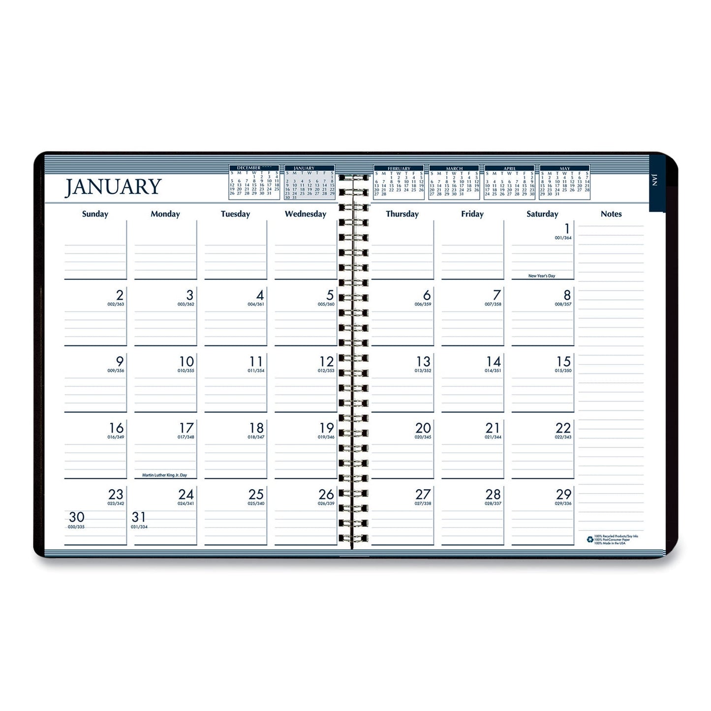 house-of-doolittle-recycled-wirebound-weekly-monthly-planner-num-hod28302_2