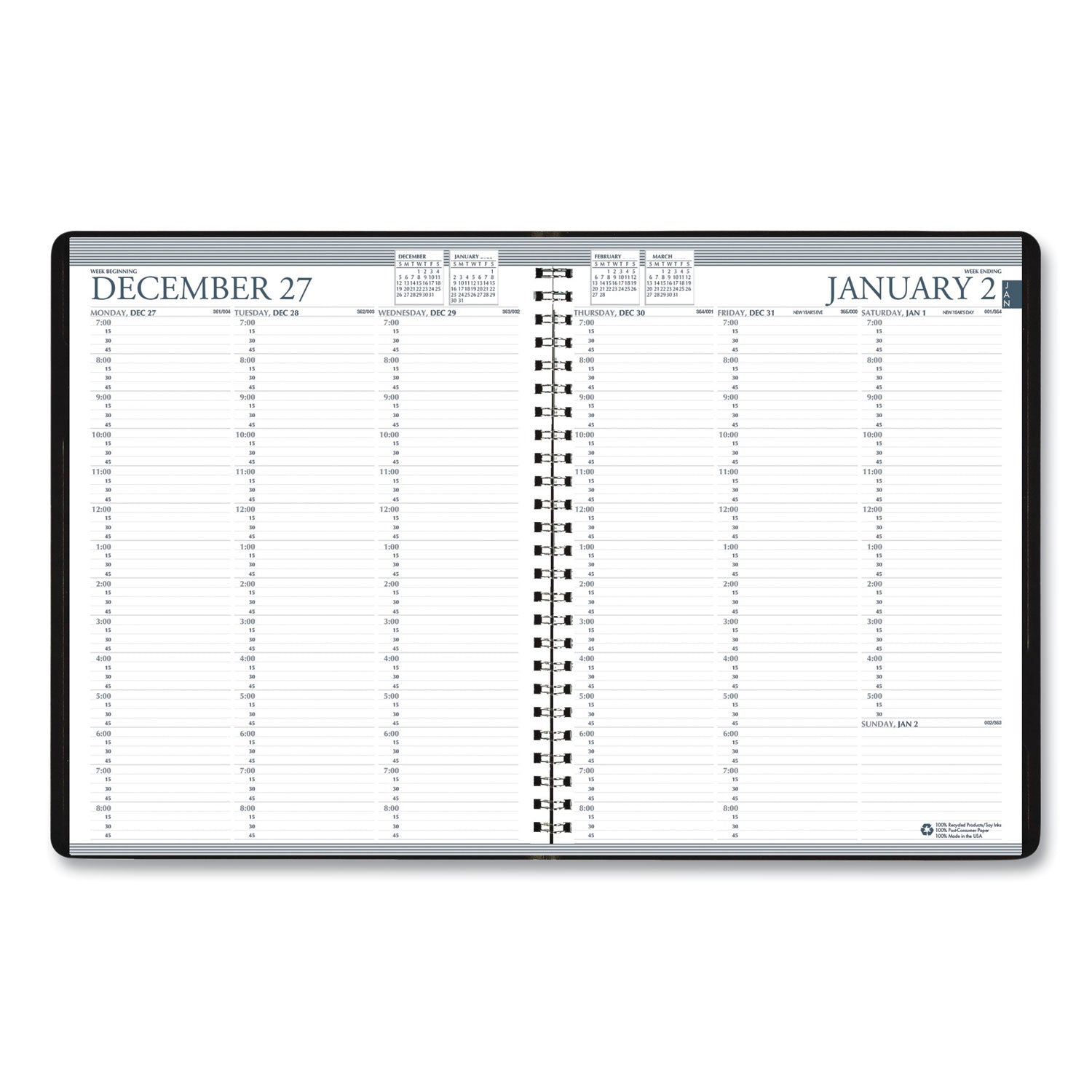 house-of-doolittle-recycled-professional-weekly-planner-num-hod27202_2