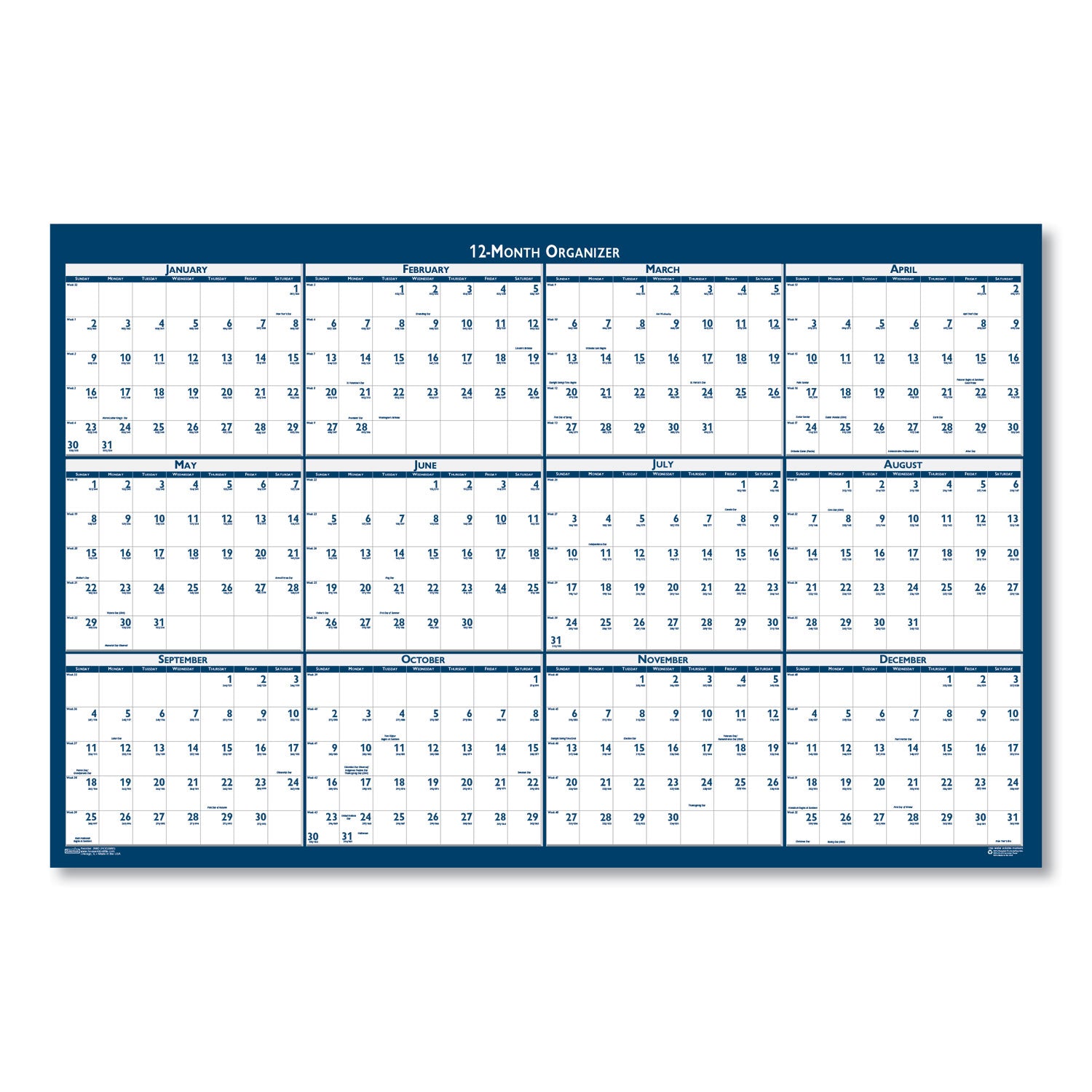house-of-doolittle-recycled-yearly-reversible-wall-calendar-non-laminated-num-hod3990_3
