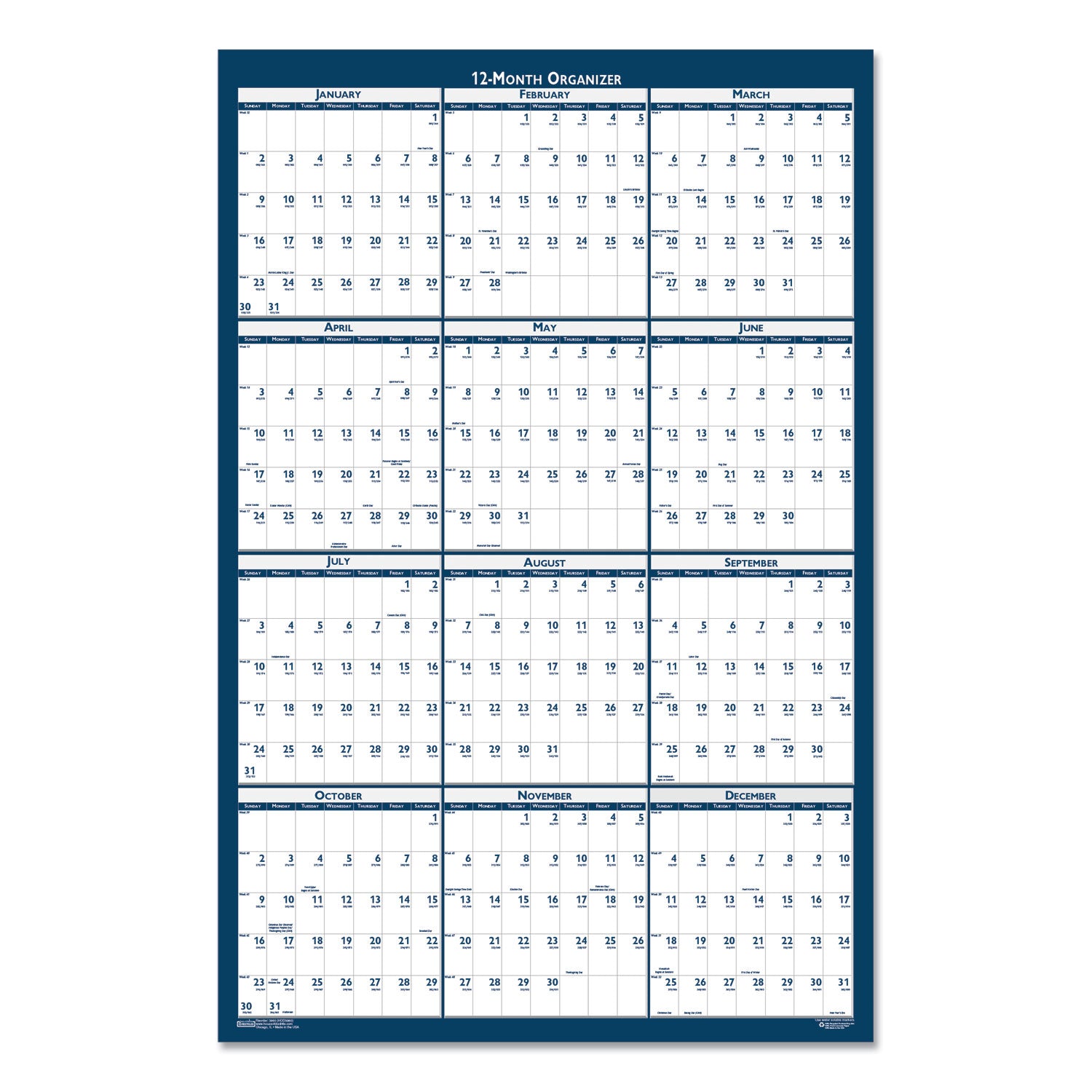 house-of-doolittle-recycled-yearly-reversible-wall-calendar-non-laminated-num-hod3990_2