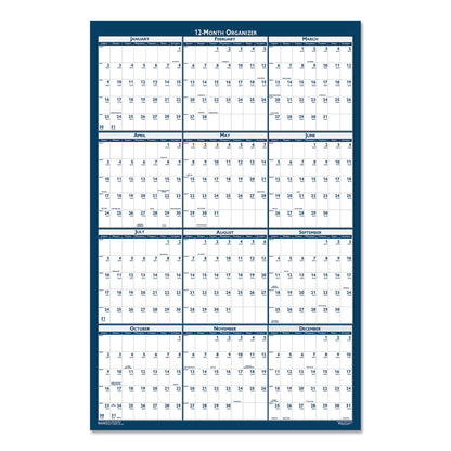 house-of-doolittle-recycled-yearly-reversible-wall-calendar-non-laminated-num-hod3990_2