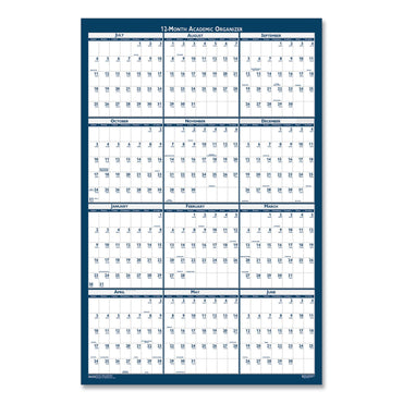 house-of-doolittle-academic-year-recycled-poster-style-reversible-erasable-yearly-wall-calendar-num-hod395_2