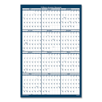 house-of-doolittle-academic-year-recycled-poster-style-reversible-erasable-yearly-wall-calendar-num-hod395_2