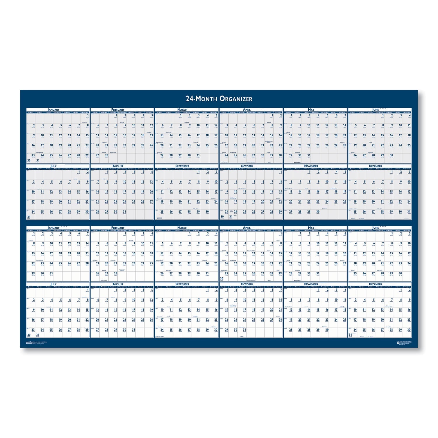 house-of-doolittle-reversible-erasable-2-year-wall-calendar-num-hod3964_3