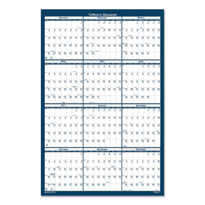 house-of-doolittle-recycled-poster-style-reversible-erasable-yearly-wall-calendar-num-hod396_2