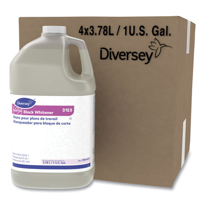 Diversey™ Suma Block Whitener, 1 gal Bottle, 4/Carton (DVO101109766)