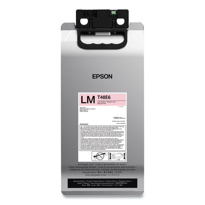Epson® T48E620 (T48E) UltraChrome RS High-Yield Ink Packs, Light Magenta, 2/Pack (EPST48E620)