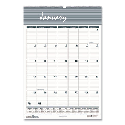 house-of-doolittle-bar-harbor-recycled-wirebound-monthly-wall-calendar-num-hod332_1