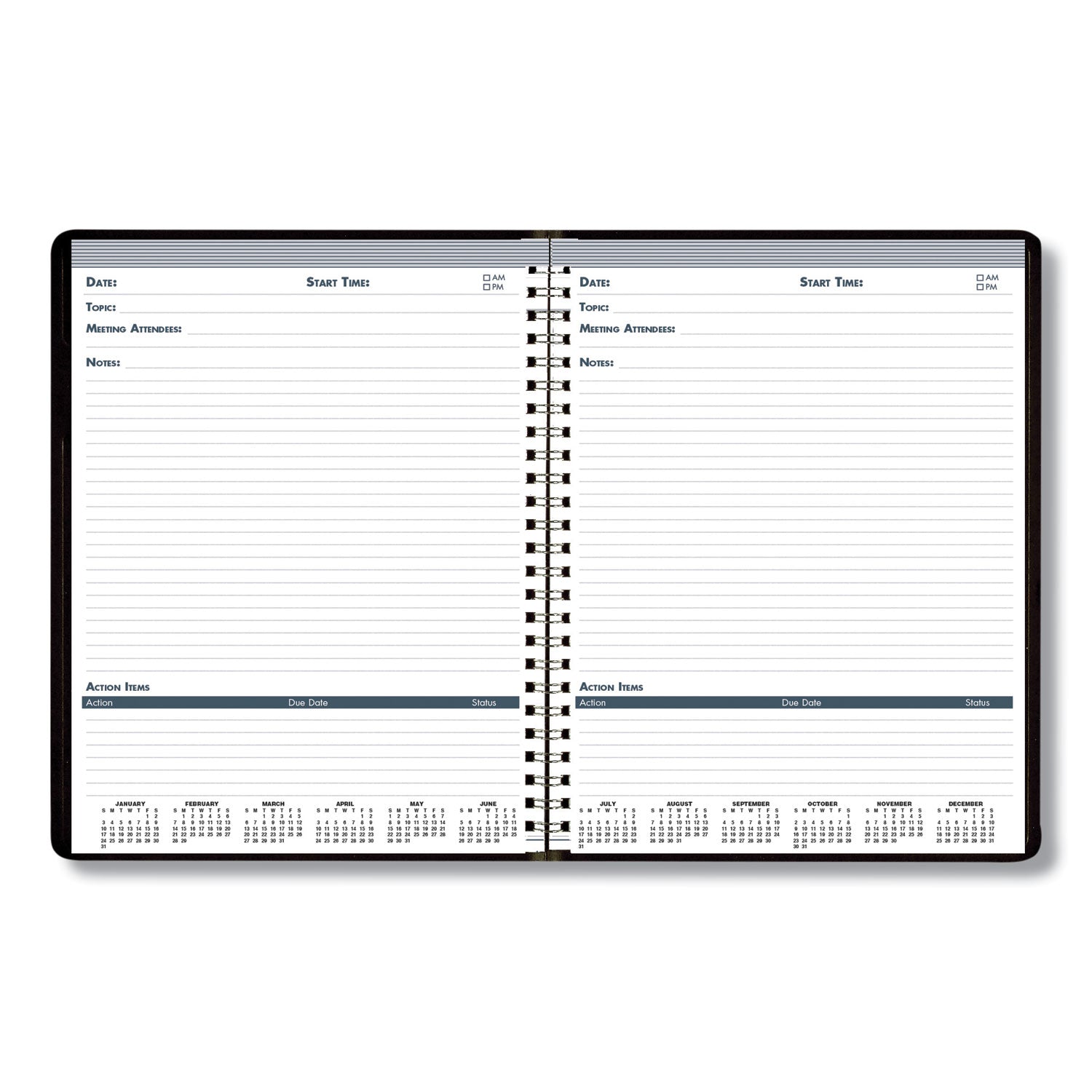 house-of-doolittle-recycled-meeting-note-planner-num-hod583992_2