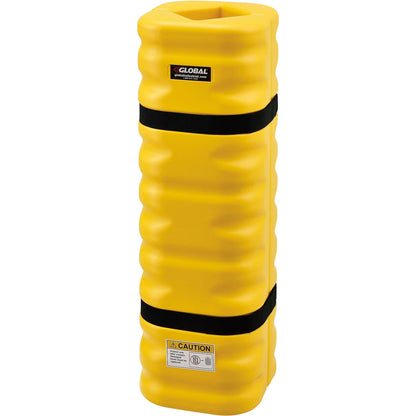 Global Industrial Narrow Column Protector, 4 - 6" Opening, Yellow (WB708166YL)
